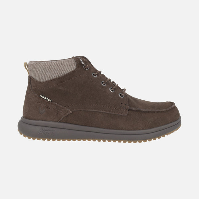 Men's boots with elastic laces and waterproof membrane TOKIO