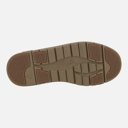 Zapatos de serraje estilo wallabi para mujer LYON