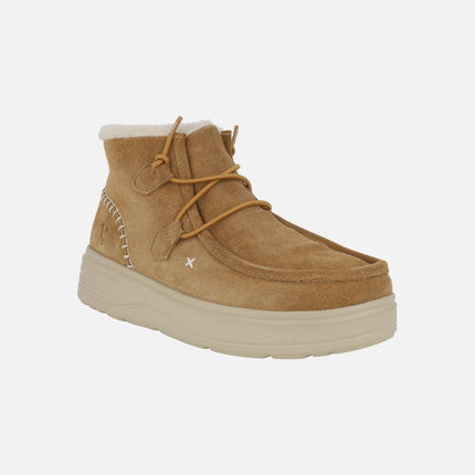 Botas Sydney para mujer en serraje hidrofugado