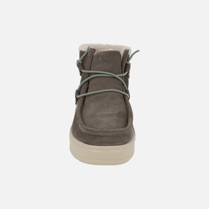 Botas Sydney para mujer en serraje hidrofugado