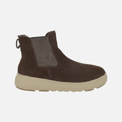 Nantes Chelsea style boots in water-repellent suede