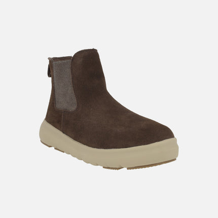 Nantes Chelsea style boots in water-repellent suede
