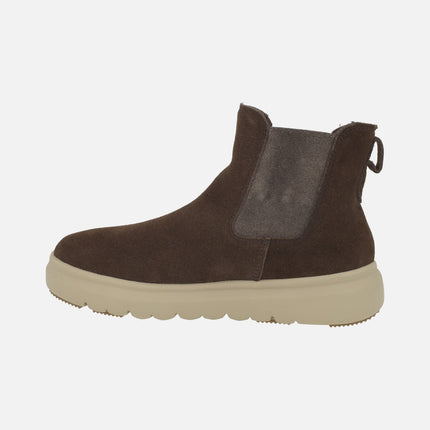 Nantes Chelsea style boots in water-repellent suede