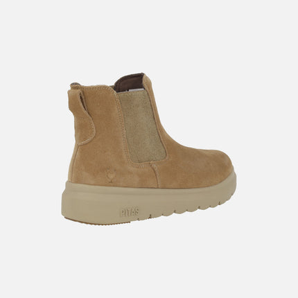Nantes Chelsea style boots in water-repellent suede