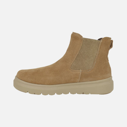 Nantes Chelsea style boots in water-repellent suede