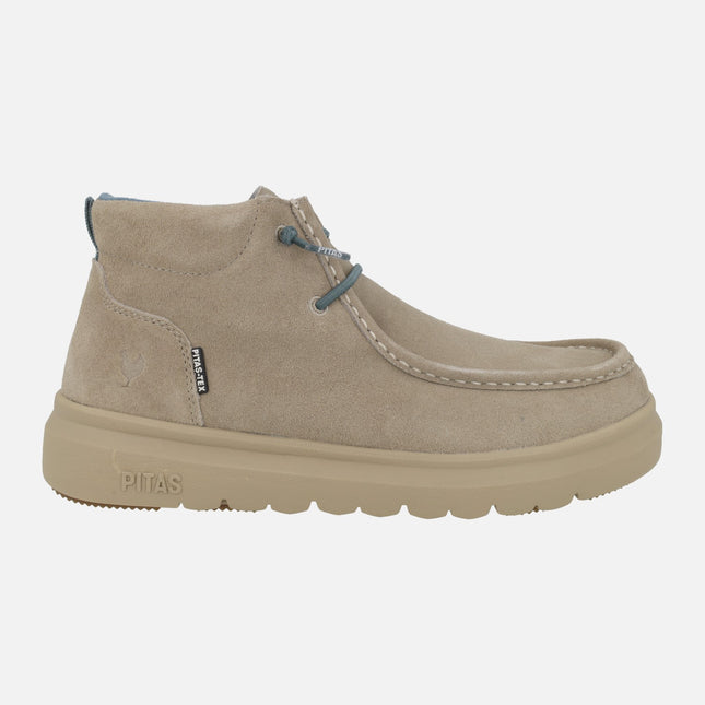 PARIS women's boots in suede with PITAS-TEX waterproof membrane