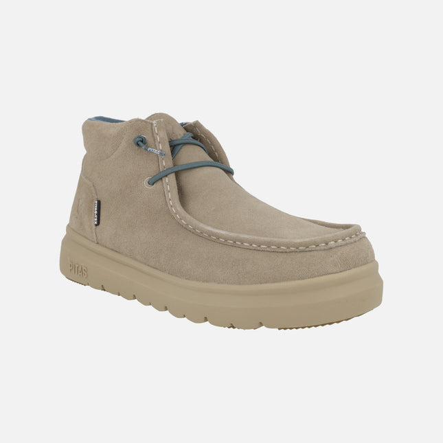 PARIS women's boots in suede with PITAS-TEX waterproof membrane