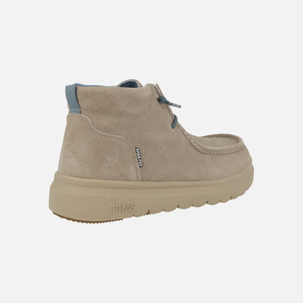 Botas para mujer PARIS en serraje con membrana impermeable PITAS-TEX