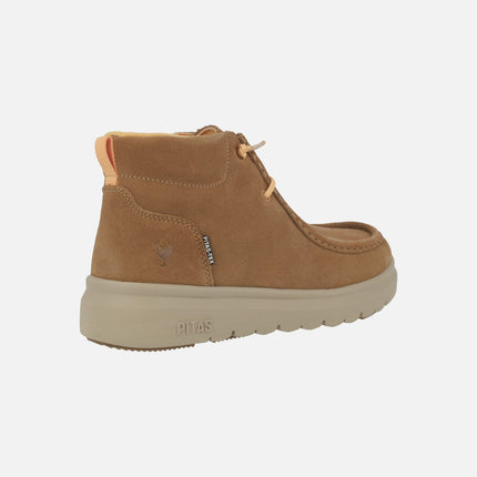 Botas para mujer PARIS en serraje con membrana impermeable PITAS-TEX