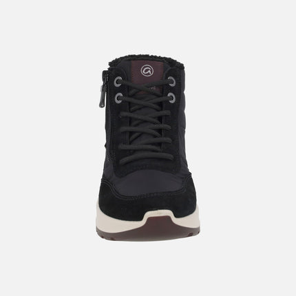 Botines de cordones y cremallera para mujer con membrana Gore-tex