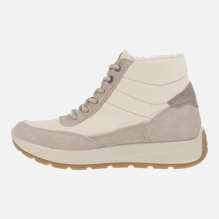 Botines de cordones y cremallera para mujer con membrana Gore-tex