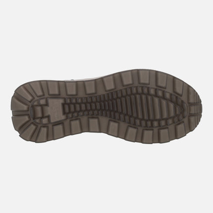 Botines grises para mujer con membrana impermeable GORE-TEX