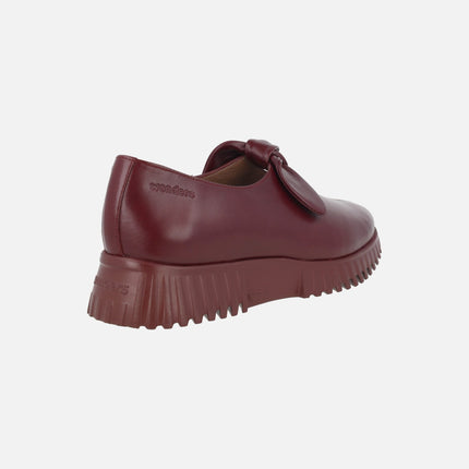Mary jane style leather shoes with bow FlexFly 21