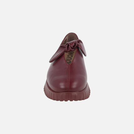 Mary jane style leather shoes with bow FlexFly 21