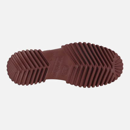 Mary jane style leather shoes with bow FlexFly 21