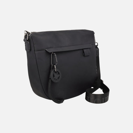 Bolsos bandolera para mujer con grabado geométrico