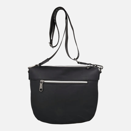 Bolsos bandolera para mujer con grabado geométrico