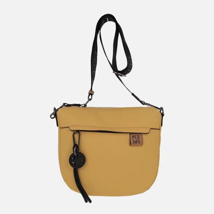 Bolsos bandolera para mujer con grabado geométrico