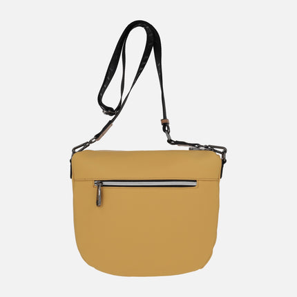Bolsos bandolera para mujer con grabado geométrico