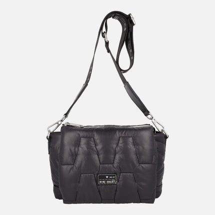 Pepe Moll shoulder bags in quilted fabric