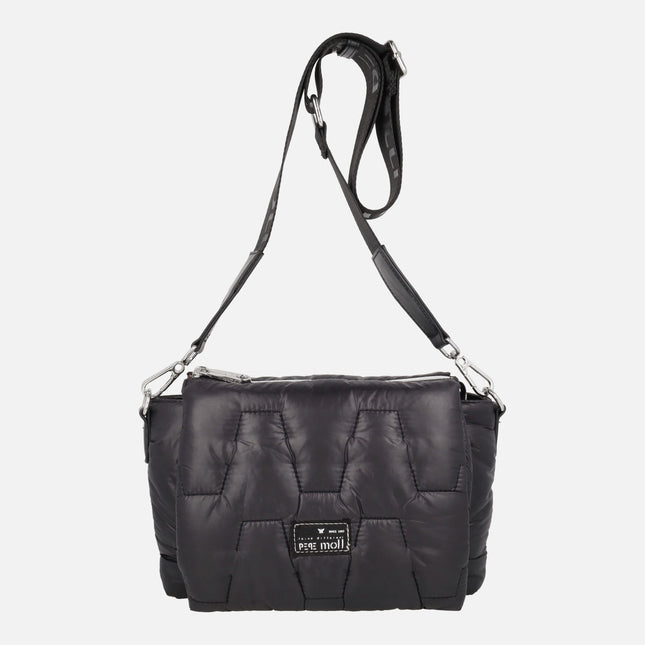 Pepe Moll shoulder bags in quilted fabric