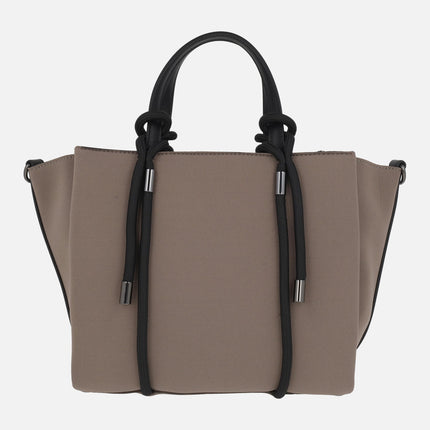 Bolsos de mano con bandolera en tejido neopreno