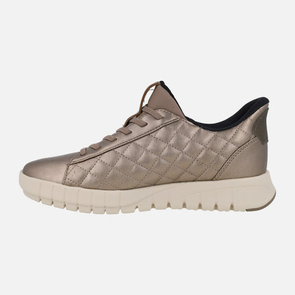 Zapatillas deportivas guateadas para mujer D FLEXTRIDE PLUS con calza fácil