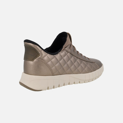 Zapatillas deportivas guateadas para mujer D FLEXTRIDE PLUS con calza fácil
