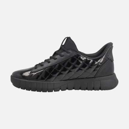 Zapatillas deportivas guateadas para mujer D FLEXTRIDE PLUS con calza fácil