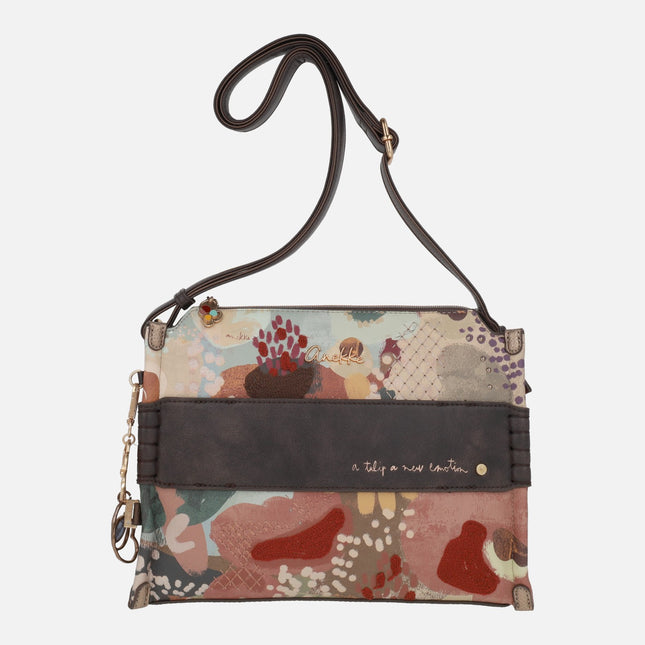 Bolsos bandolera en estampado multicolor Blossom