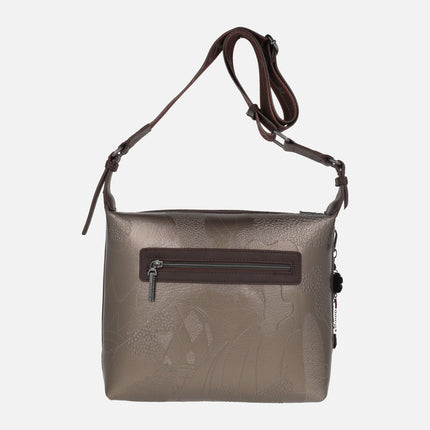 Bolsos bandolera Odyssey de tamaño grande con estampado multicolor
