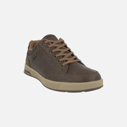 Zapatillas marrones de cordones para hombre Waterproof - CAVELL SPARKMAN