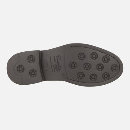 Mocasines para hombre en ciervo marrón chocolate modelo LANZA