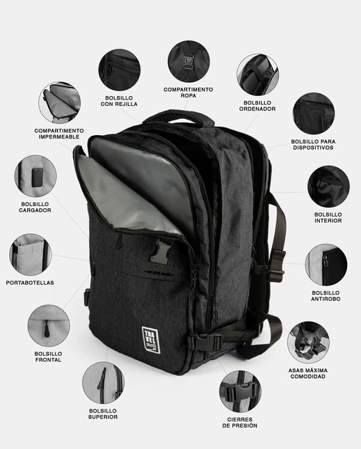 Mochilas de viaje unisex TRAVEL