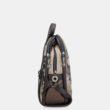 Real backpacks with triple compartment