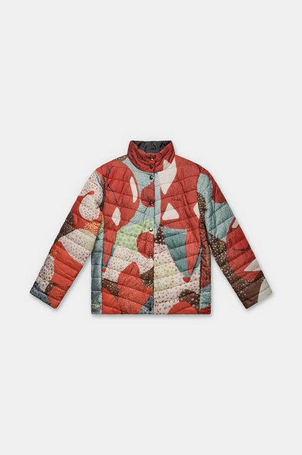 Reversible quilted jacket Odyssey line