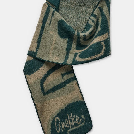 Anekke Green Combined Hooded Scarf