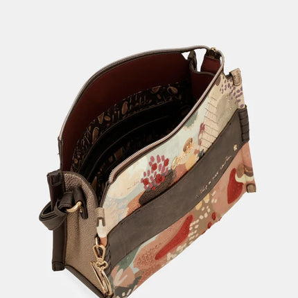 Crossbody bags in multicolored Blossom print