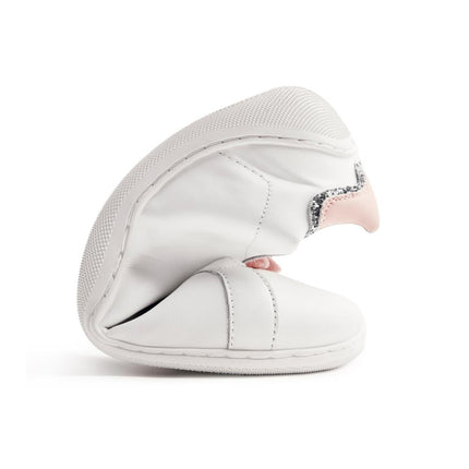 Zapatillas Barefoot Gioseppo Saline en piel blanca