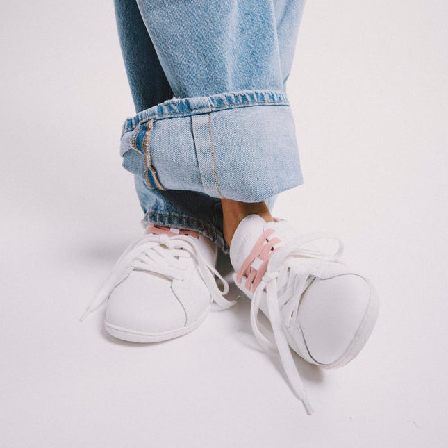 Zapatillas Barefoot Gioseppo Saline en piel blanca