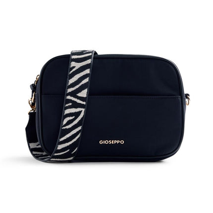 Gioseppo Dalkeith crossbody bags in black and zebra print