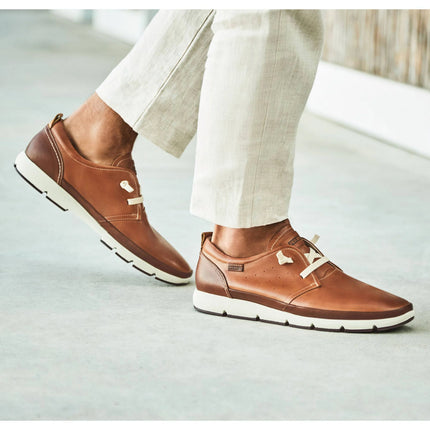 Zapatos de piel con cordones elásticos para hombre Fuencarral