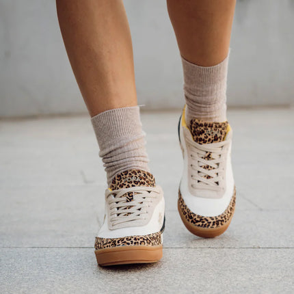 Muse Pony Arena sneakers with leopard print details