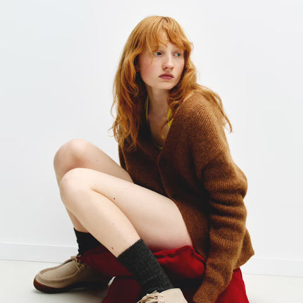 Botines de ante con cordones para mujer PEU TERRENO