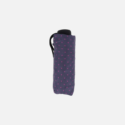 Folding umbrella with dots