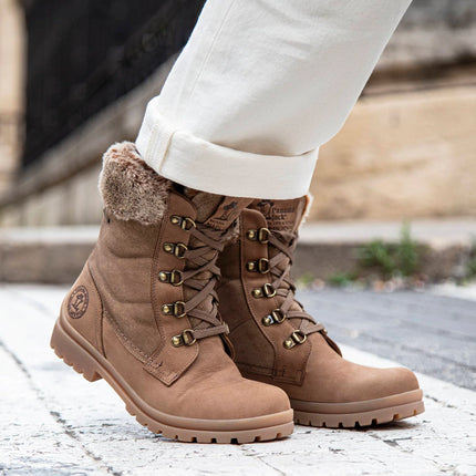 Botas Tuscani GTX B4 en nobuck taupe con membrana GORE TEX