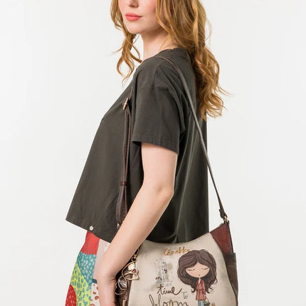 Bolsos bandolera Anekke Tulip tamaño grande