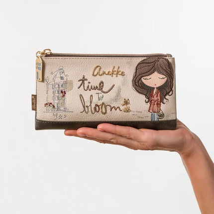 Large size flexible wallets Tulip line