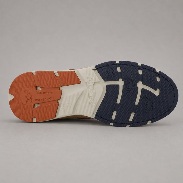 Sandalias de piel para hombre Kai con cierre de velcro