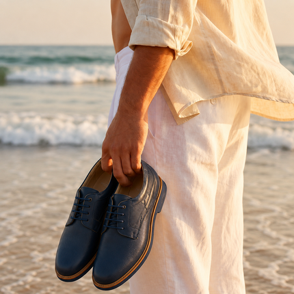 Zapatos de piel con cordones para hombre Tristan